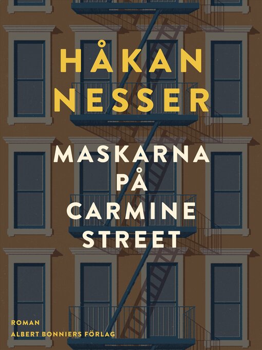 Title details for Maskarna på Carmine Street by Håkan Nesser - Available